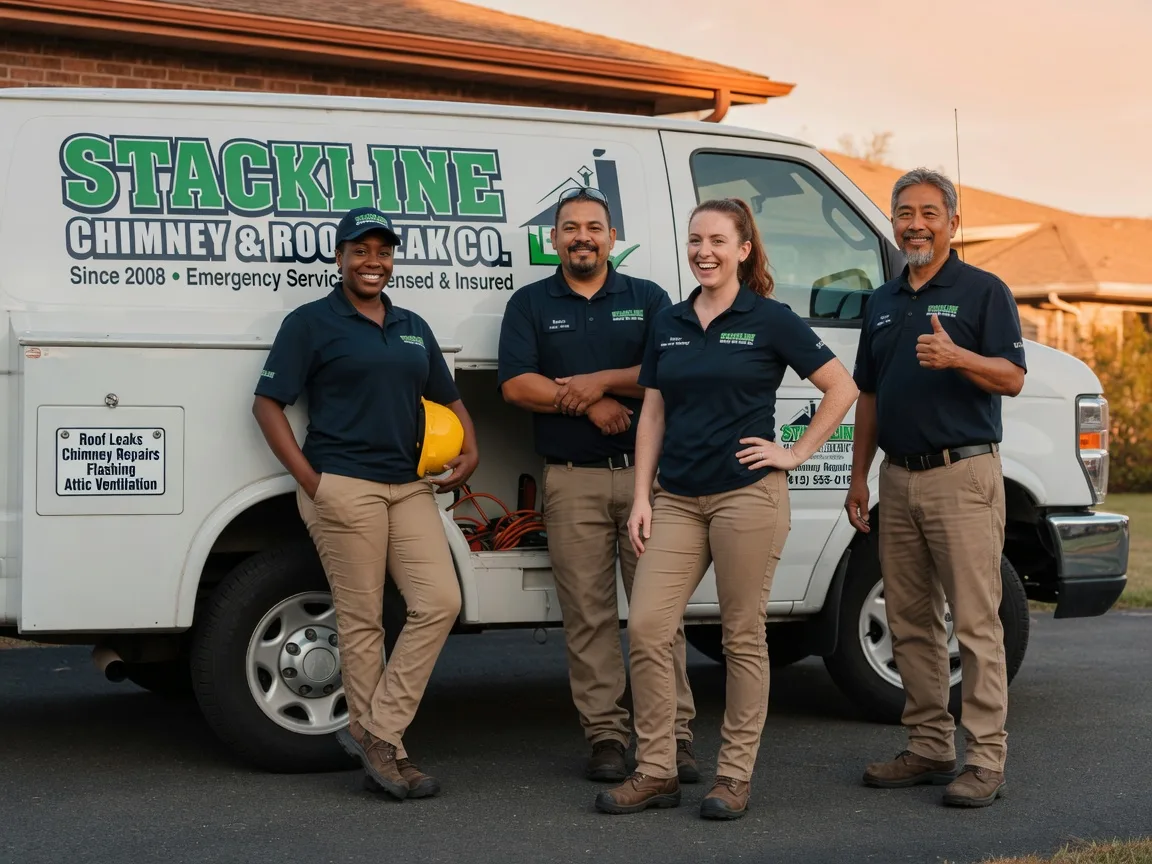 Chimney flashing repair company in Traphill, NC
